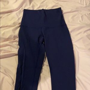 Blue lululemon leggings